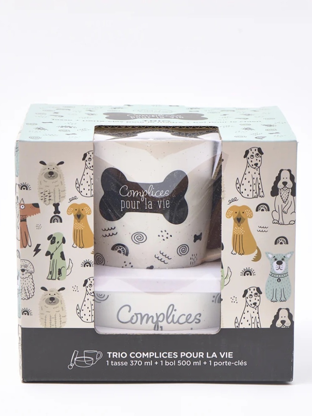 Dog Lover Gift Set 'Complices pour la vie"